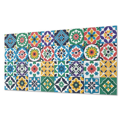 Panel pcv na ścianę Mozaikowe kratki w stylu graficznym