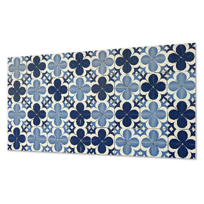 Panel dekoracyjny Kwiatowe kształty w geometrii