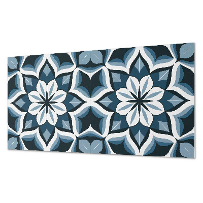 Panel pcv na ścianę Kwiatowa harmonia w symetrii