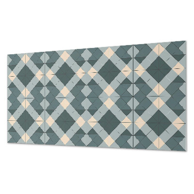 Panel dekoracyjny Wzór rombowy w stylu geometrycznym