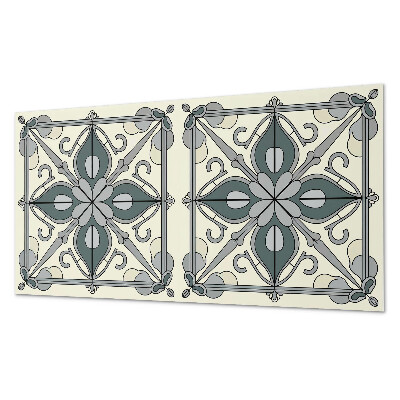 Panel pcv na ścianę Kwiatowy motyw z dekoracyjnymi detalami