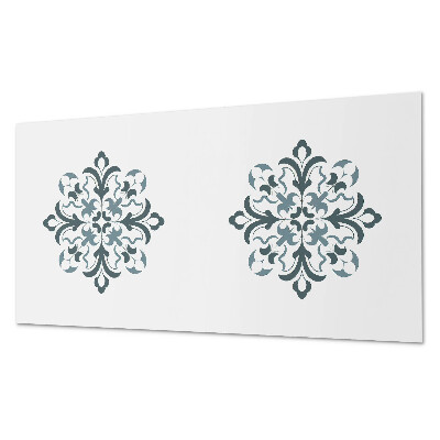 Panel ścienny pcv Kwiatowy motyw w harmonijnej symetrii