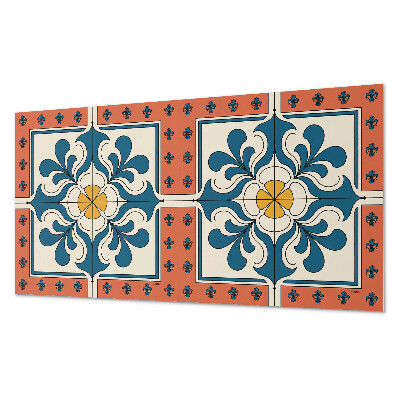 Panel pcv na ścianę Kwiatowy motyw w stylu folkowym