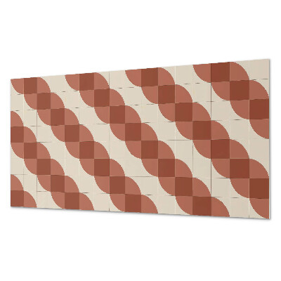 Panel dekoracyjny Wzór falisty w geometrii