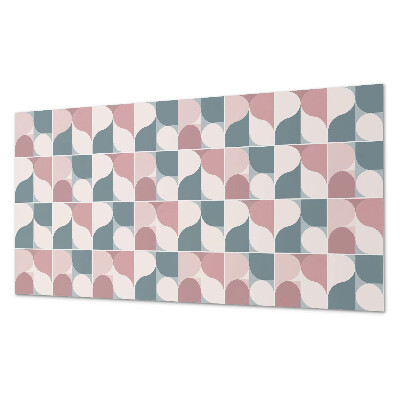 Panel pcv na ścianę Wzór geometryczny w stylu abstrakcyjnym