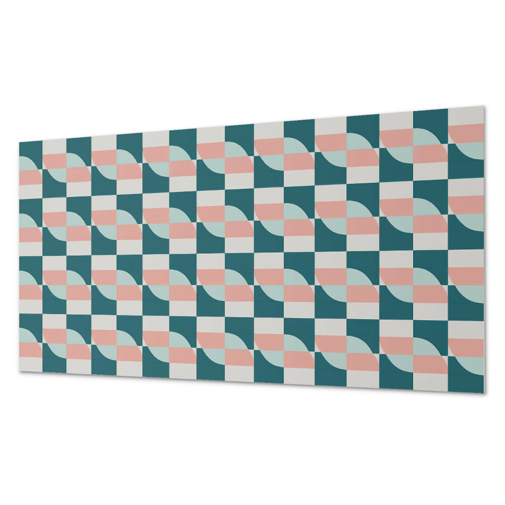 Panel ścienny pcv Kratkowy motyw geometryczny