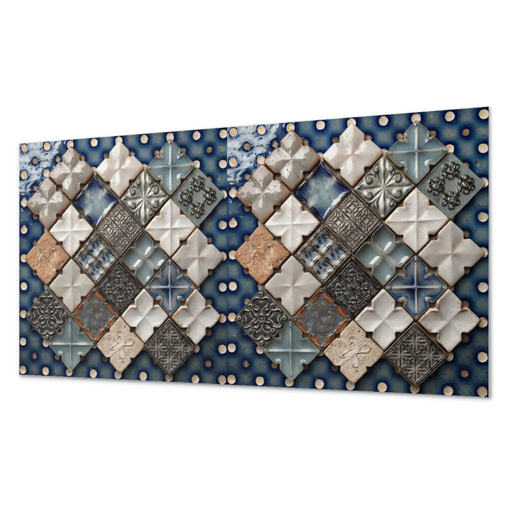 Panel ścienny pcv Mozaikowy układ kafli