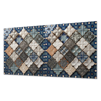 Panel ścienny pcv Mozaikowy układ kafli