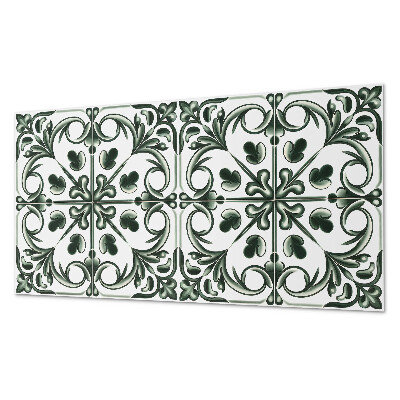 Panel ścienny pcv Roślinny wzór w formie kafelka