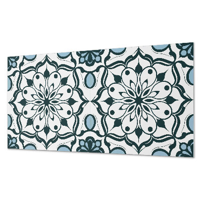 Panel pcv na ścianę Kwiatowa mandala w kolorach natury