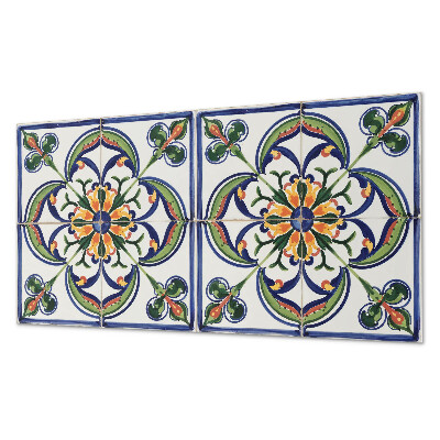 Panel ścienny pcv Kwiatowy motyw na płytce