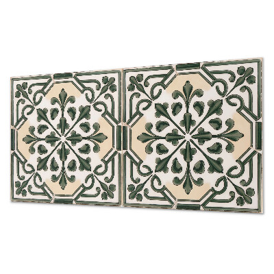 Panel ścienny pcv Roślinny motyw na kafelku