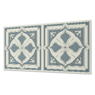 Panel ścienny pcv Kwiatowy motyw na ceramice