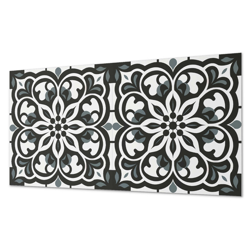 Panel pcv na ścianę Kwiatowy motyw z ozdobnymi elementami