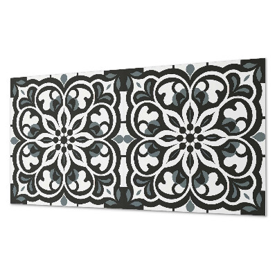 Panel pcv na ścianę Kwiatowy motyw z ozdobnymi elementami