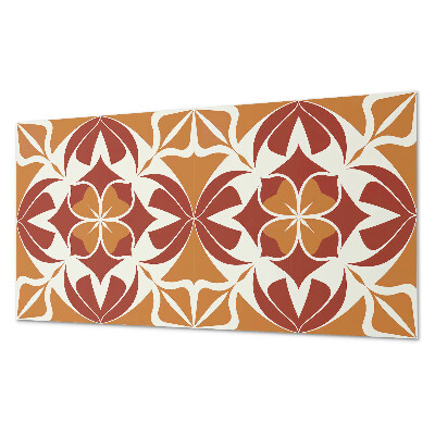 Panel ścienny pcv Roślinny motyw w symetrycznym układzie