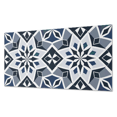 Panel pcv na ścianę Kwiatowa geometria w nowoczesnym stylu