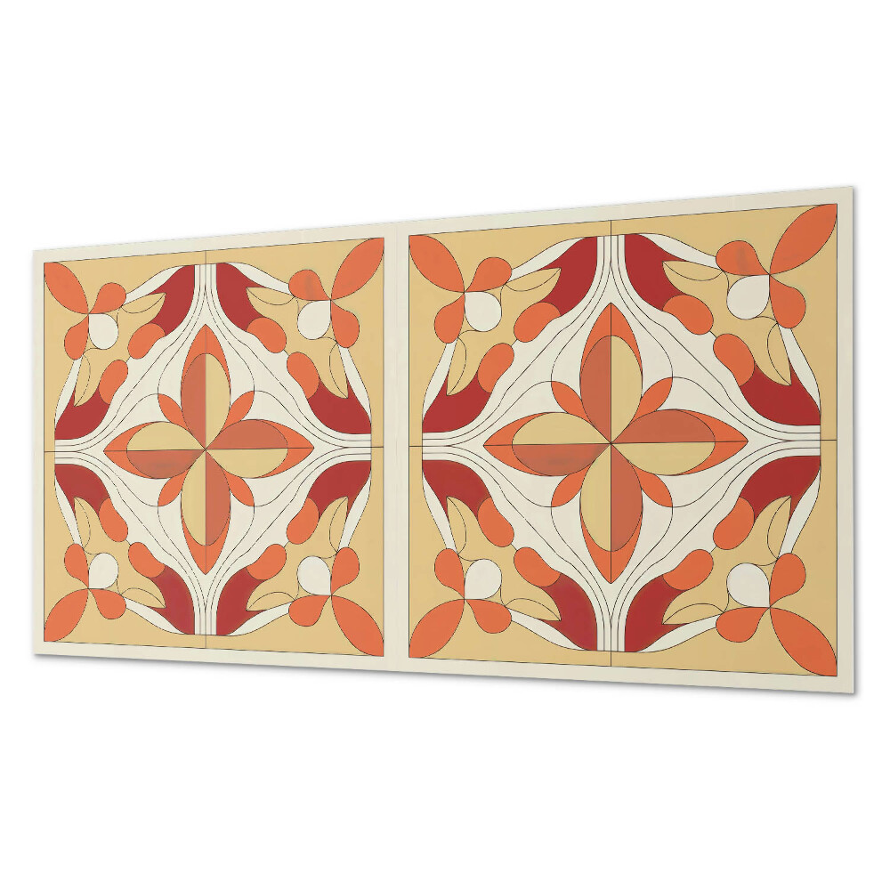 Panel pcv na ścianę Kwiatowa abstrakcja w nowoczesnym stylu