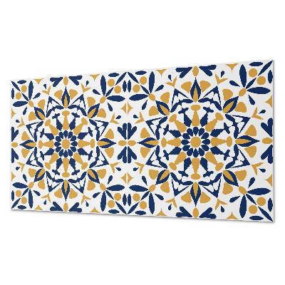 Panel pcv na ścianę Kwiatowa harmonia w symetrii