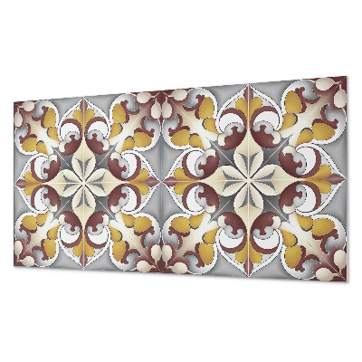 Panel pcv na ścianę Kwiatowa mozaika w stylu artystycznym