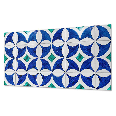 Panel dekoracyjny Wzory kafli w stylu geometrycznym