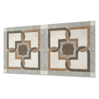 Panel dekoracyjny Kaflowy wzór w geometrycznym stylu