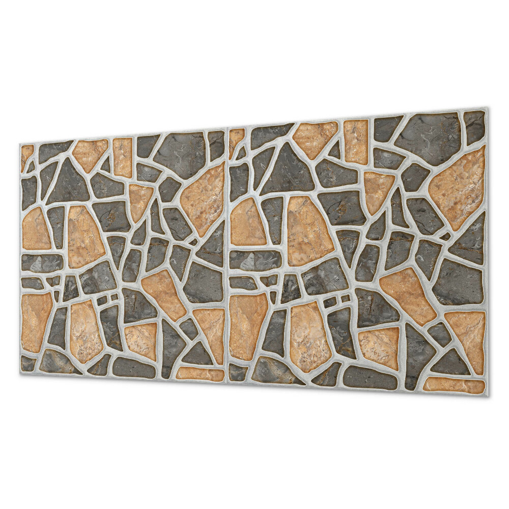Panel dekoracyjny Mozaika z kamiennych kształtów