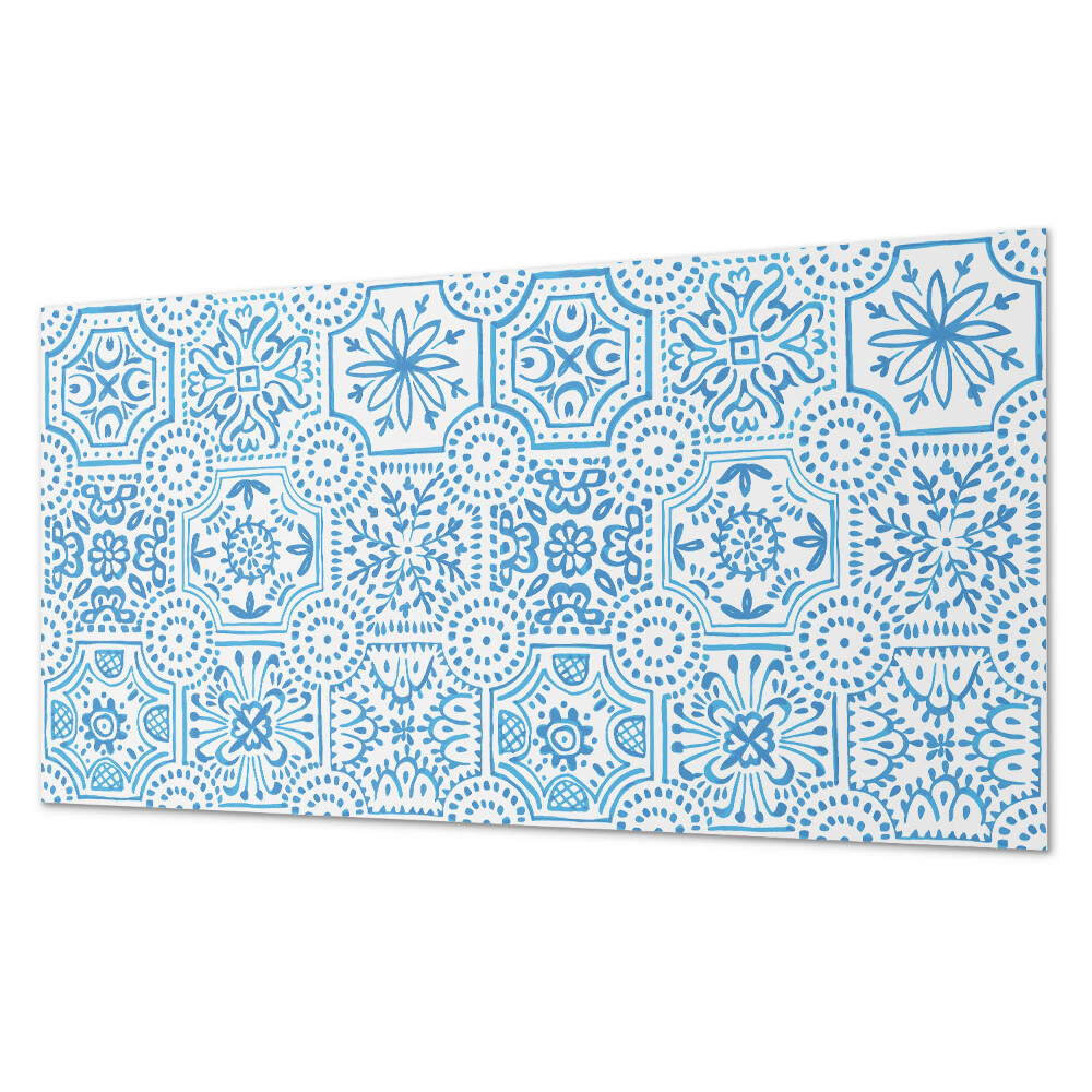 Panel dekoracyjny Kratkowane wzory ceramiczne