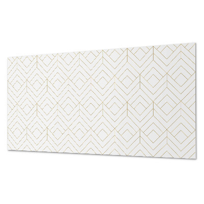 Panel pcv na ścianę Wzór rombowy w stylu geometrycznym