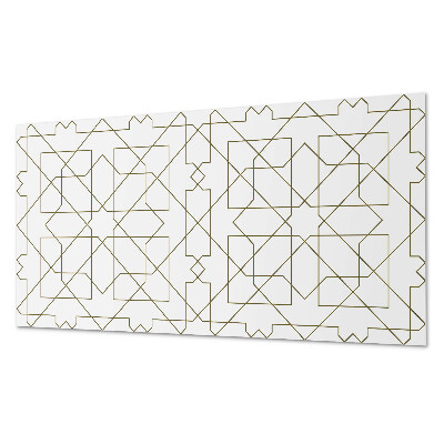 Panel pcv na ścianę Abstrakcyjny motyw linii geometrycznych