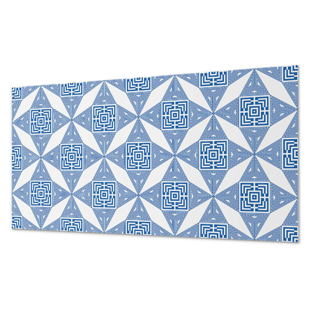 Panel dekoracyjny Wzór siatki w geometrycznych kształtach