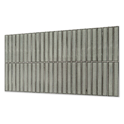 Panel ścienny pcv Prostokątne moduły w siatkowym wzorze