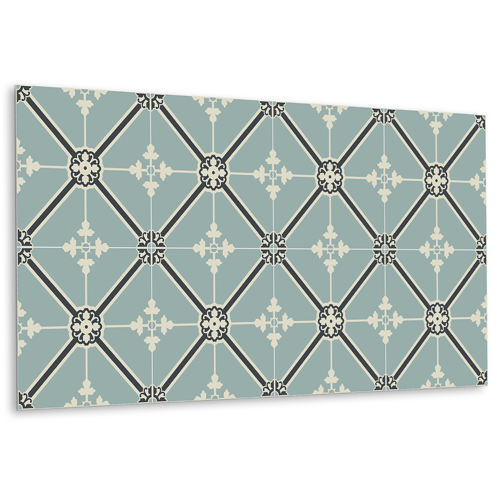 Panel ścienny Motyw kwiatowy w stylu vintage