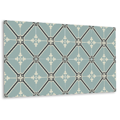 Panel ścienny Motyw kwiatowy w stylu vintage