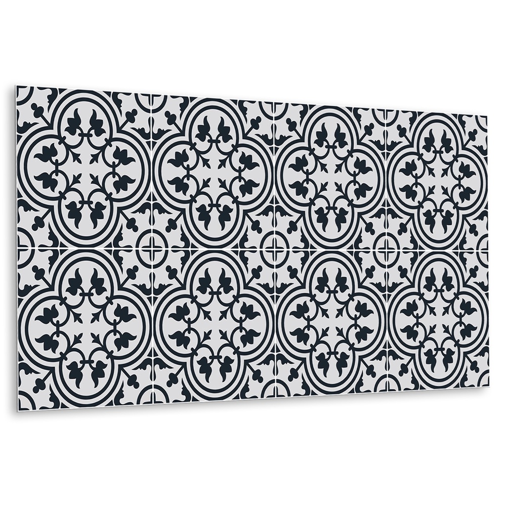 Panel pcv na ścianę Wzór roślinny z ornamentami