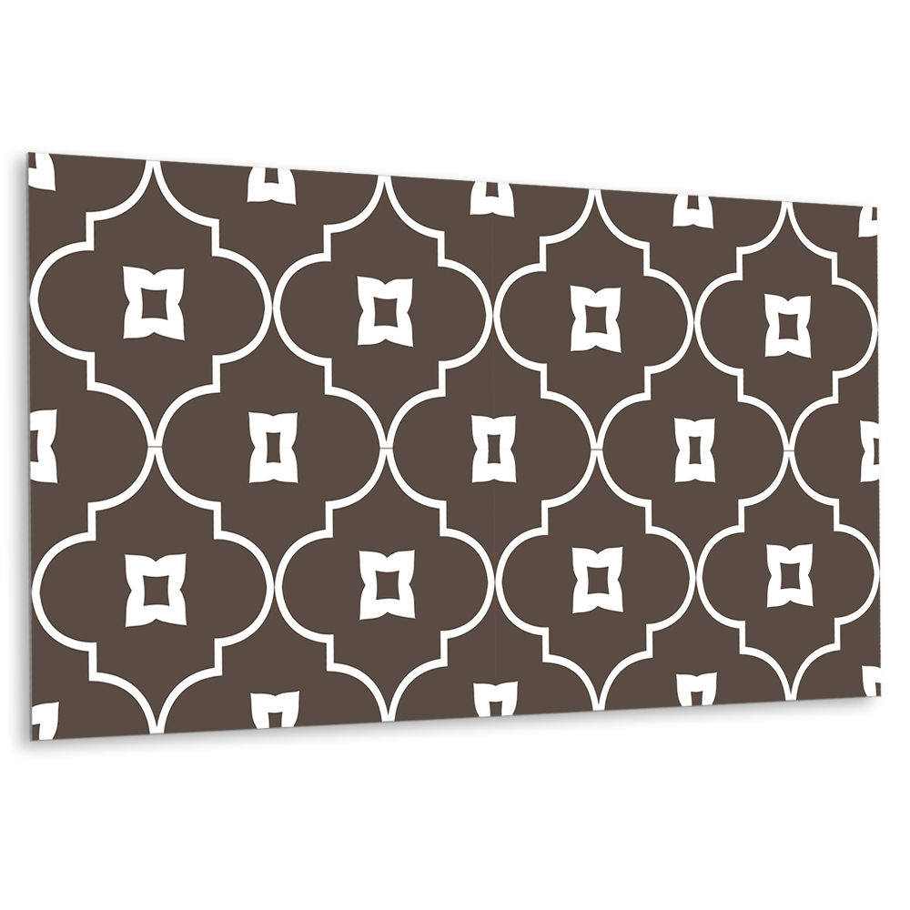 Płyta na ścianę Motyw marokański w odcieniach brązu