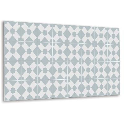 Płyta na ścianę Geometryczne wzory w odcieniach szarości