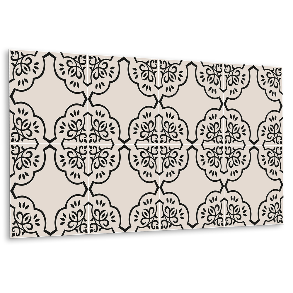 Panel ścienny Motyw roślinny z ornamentami