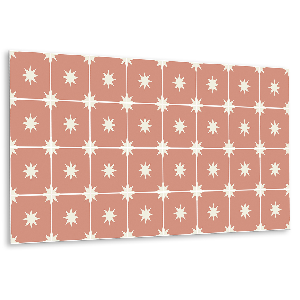 Płyta na ścianę Gwiazdy na tle terakoty