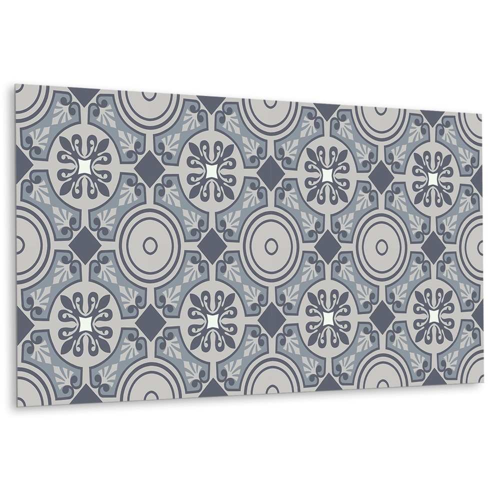 Panel dekoracyjny Motyw geometryczny w odcieniach szarości