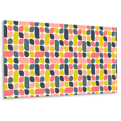 Panel pcv na ścianę Abstrakcyjne kształty w pastelowych kolorach