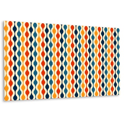 Panel dekoracyjny Fale w stylu retro