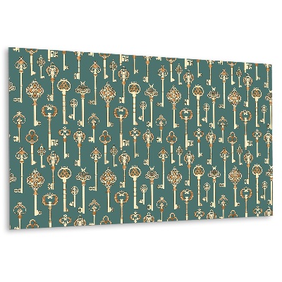 Płyta na ścianę Klucze w stylu vintage