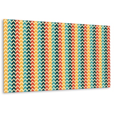 Panel dekoracyjny Zygzaki w kolorach ziemi