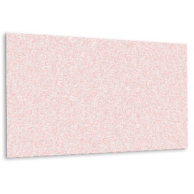 Panel dekoracyjny Różowe mozaiki w spirale