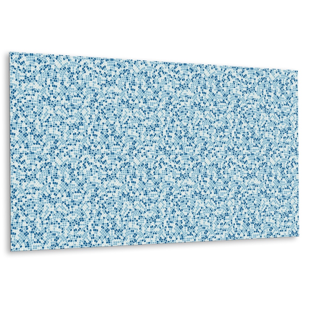 Płyta na ścianę Morska mozaika w odcieniach niebieskiego