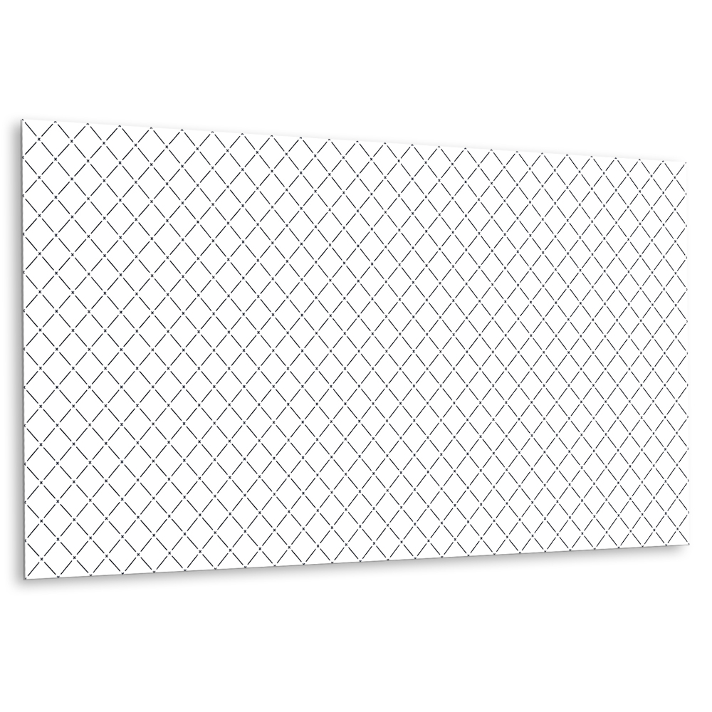 Panel pcv na ścianę Motyw kraty w romby