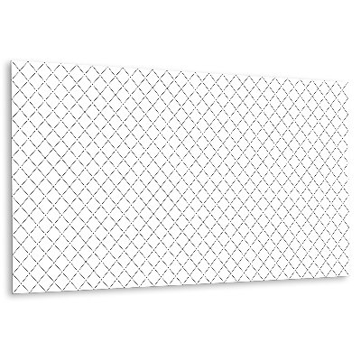 Panel pcv na ścianę Motyw kraty w romby