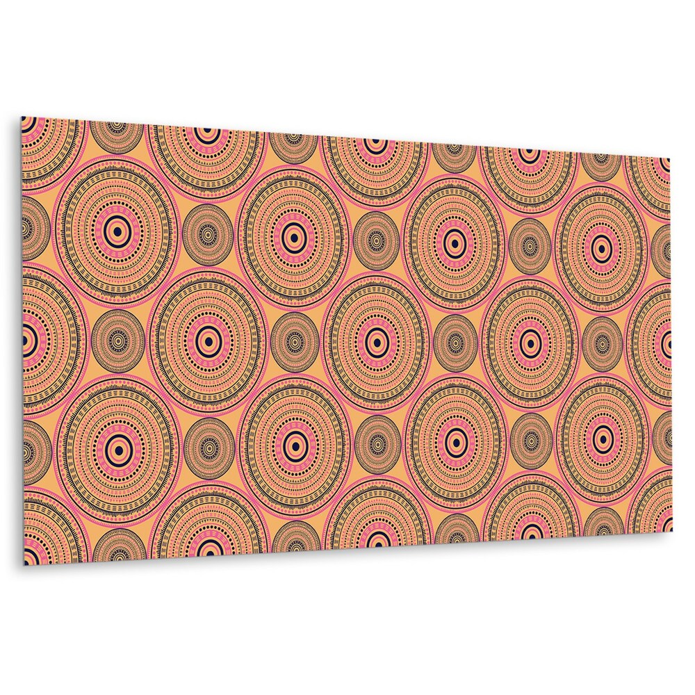 Panel ścienny Abstrakcyjny wzór geometryczny w okręgach